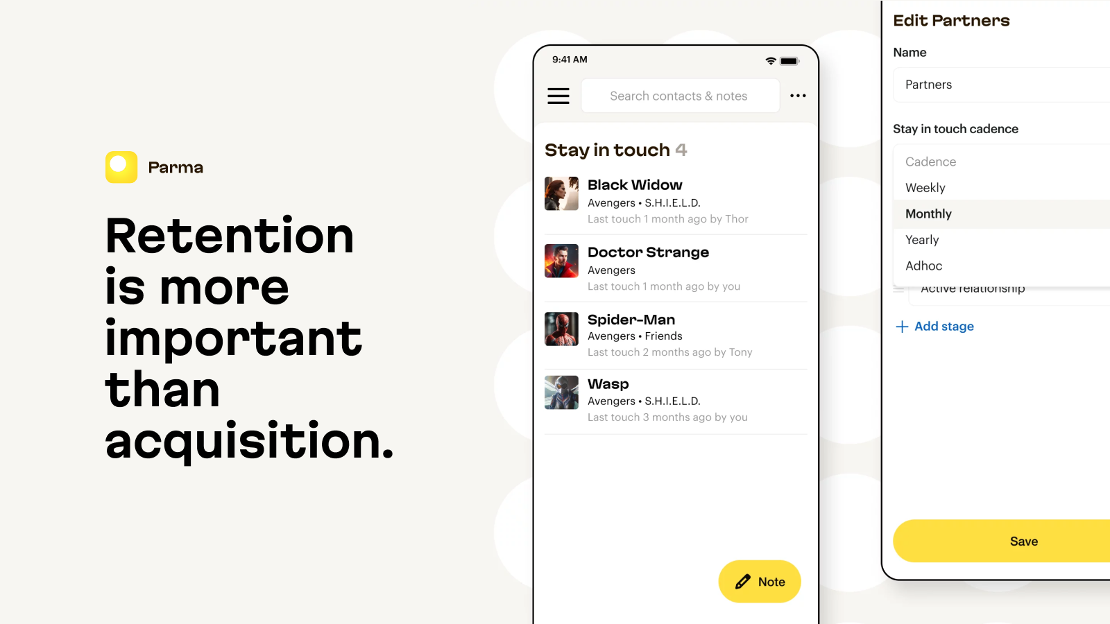 Retention is more important than acquisition.